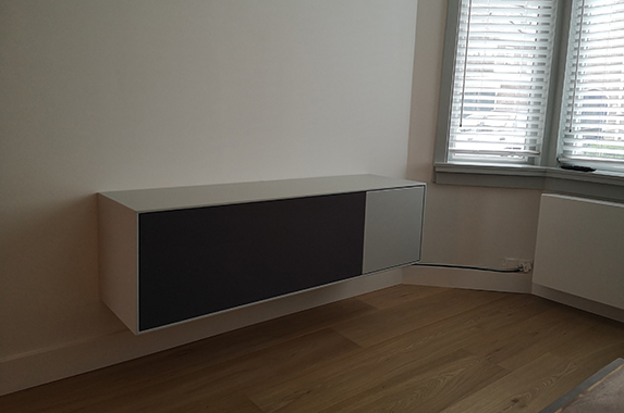 kast subwoofer speakerdoek op maat